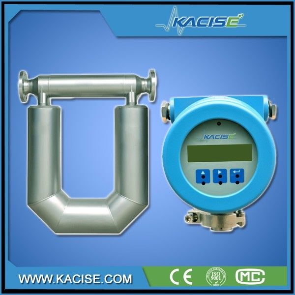 KMF100 SS316L Proof Explosion Coriolis Mass Flow Meter dengan akurasi ±0,15%