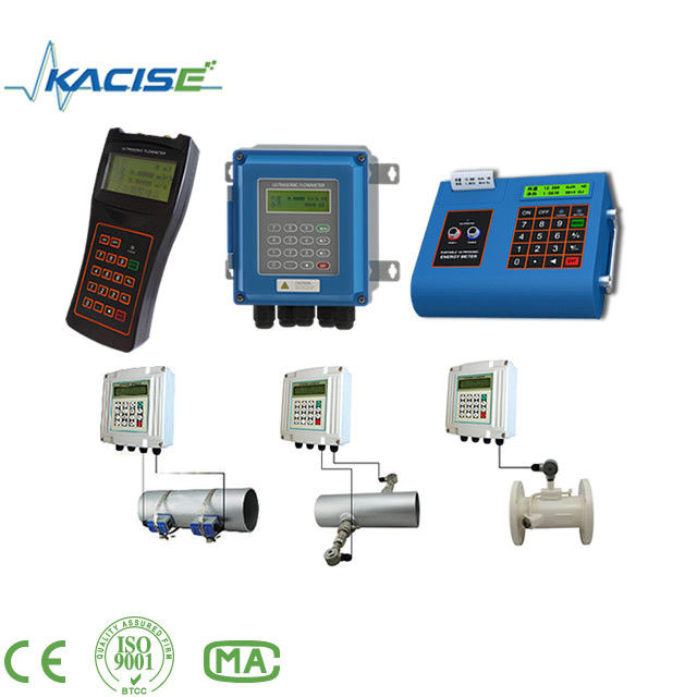 Grosir KUF Series Ultrasonic Flow Meter dengan 4 ~ 20mA Output Signal Low Cost Food Grade