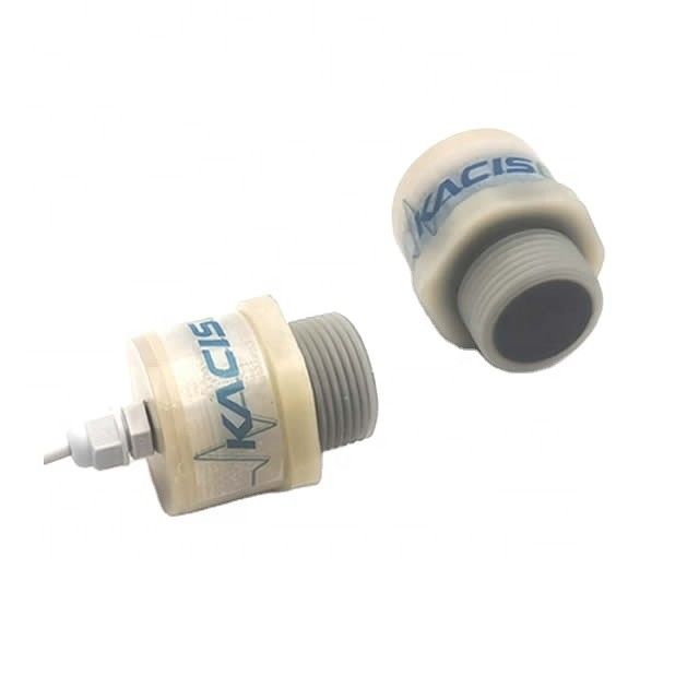 2.5m Range Sensor Ultrasonik Ukuran Kecil dengan Multiple Output dan Corrosion Resistant PVDF Housing