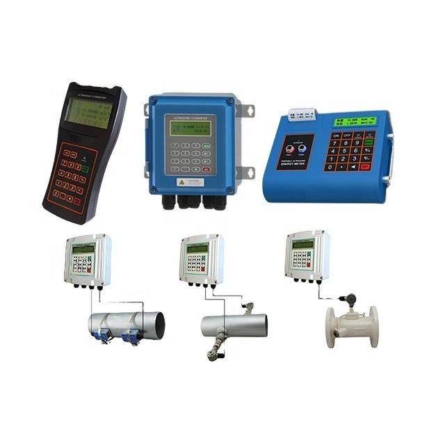 KUF2000 Series Certified Ultrasonic Flow Sensor dengan Clamp On Type dan 1.0% Keakuratan untuk Pengukuran Air dan Minyak