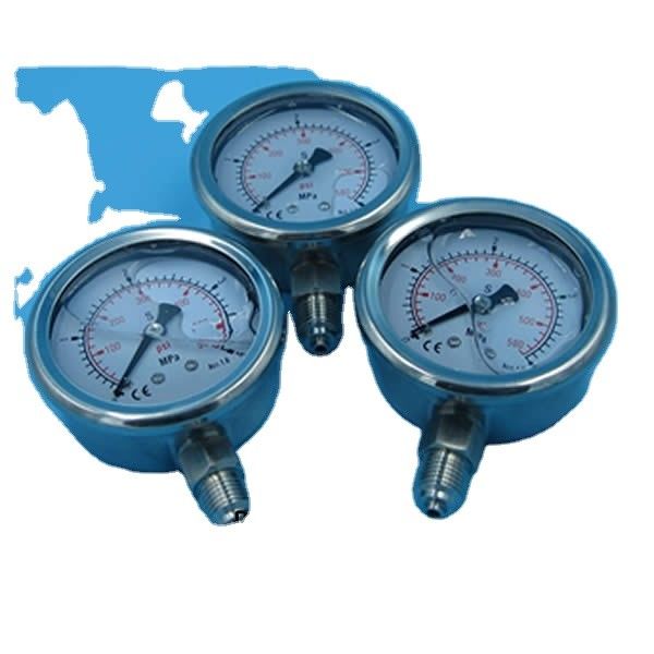 316 Stainless Steel Oil Filled Refrigerant Pressure Gauge 50mm / 2