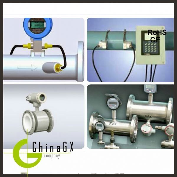 Clamp nirkabel pada Ultrasonik Aliran Meter dengan 1.0% Akurasi untuk DN15 untuk DN6000 Pipe