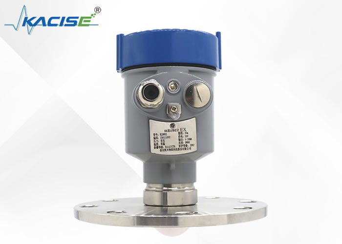 Sensor Tingkat Radar KLD802 dengan Lensa PTFE Tanpa Kontak Antenna Frekuensi Pusat 80GHz dan Akurasi ±2mm untuk Pengukuran Kontinyu