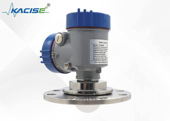 KLD804 4 - 20mA / RS485 76mm Lens Antenna Radar Level Sensor Untuk Medium Cair Dan Padat
