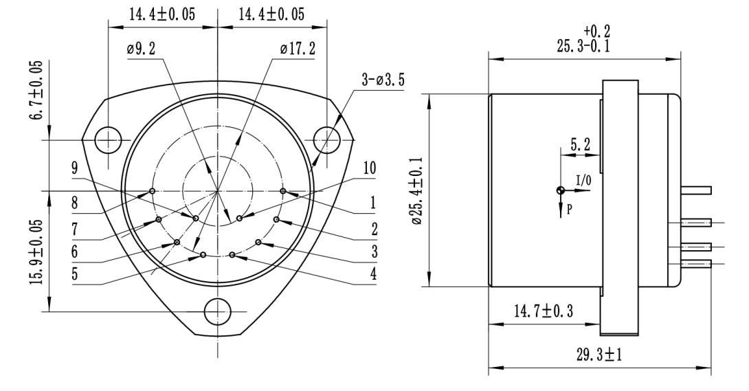  Grade Motion Velocity Sensor with Noise 5mV and within Storage temperature range -60- 120C