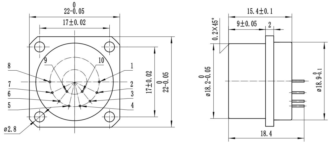 Sensor Akselerometer Kuarsa Seri KSJB6 dengan Cakupan K0/K1＜20mg ±30g dan Ketahanan Suhu Tinggi untuk Ladang Minyak Bumi