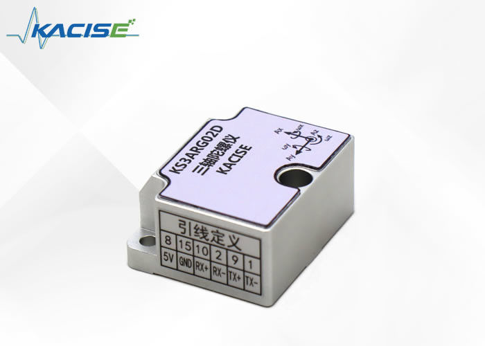 Sensor Giroskop MEMS presisi DC5V dengan Data Rate 2000Hz 6.06g Resistensi Getaran dan -55 ~ 85 °C Storage Temperature