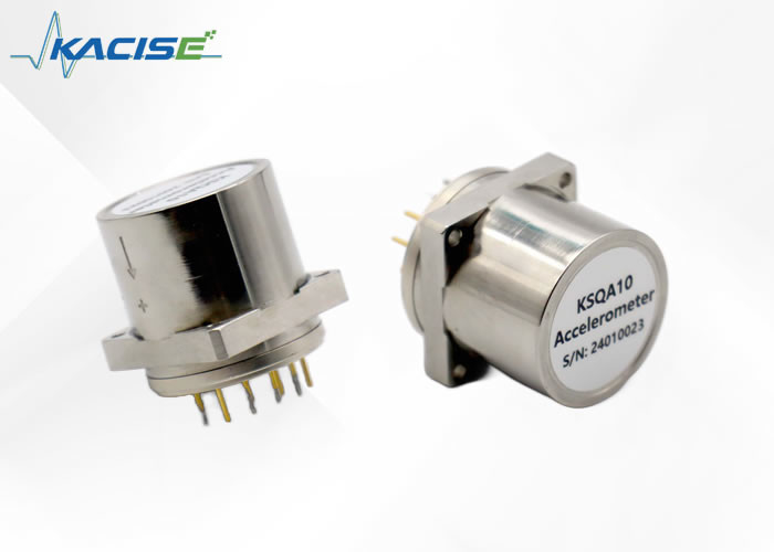 Resolusi <5μg Sensor akselerometer untuk puncak getaran sinus 15g@20Hz ~ 2000Hz