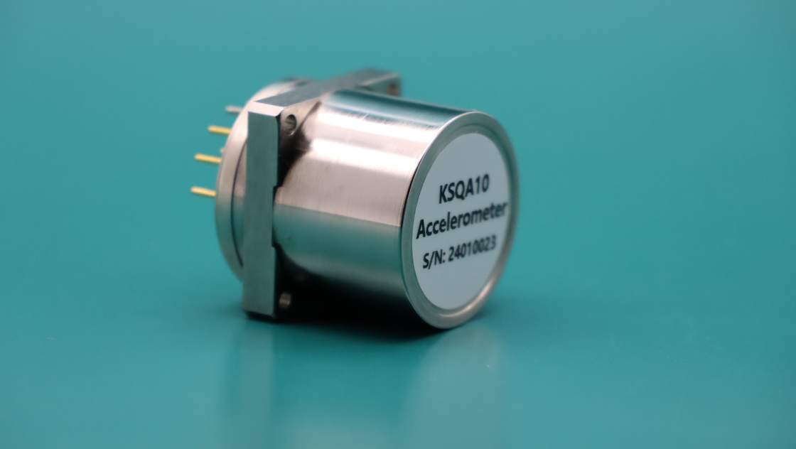 Resolusi <5μg Sensor akselerometer untuk puncak getaran sinus 15g@20Hz ~ 2000Hz
