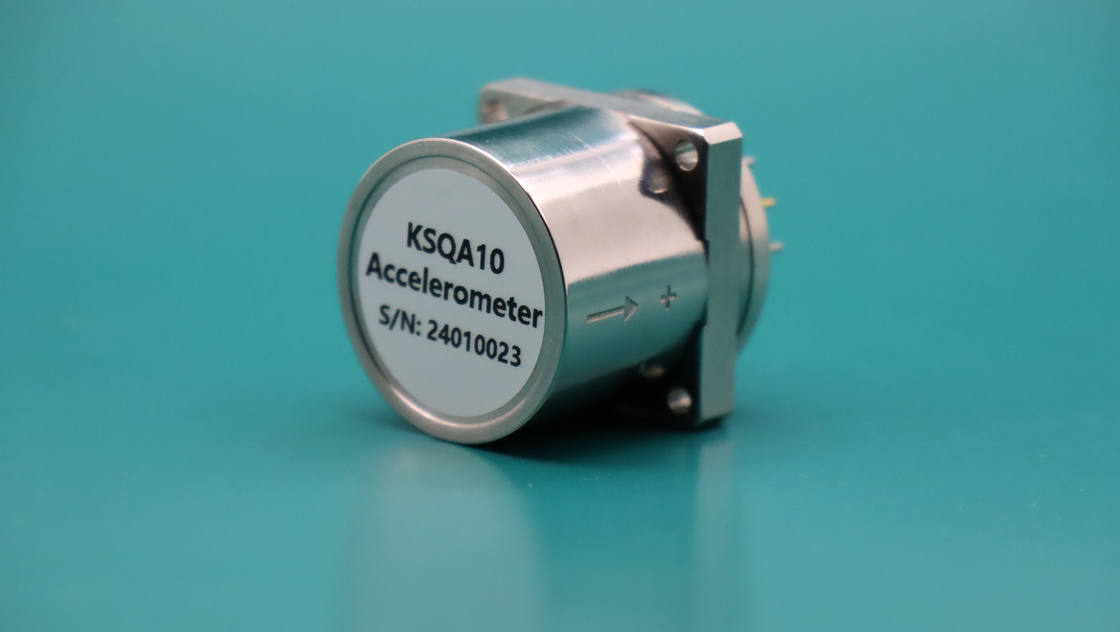 Resolusi <5μg Sensor akselerometer untuk puncak getaran sinus 15g@20Hz ~ 2000Hz