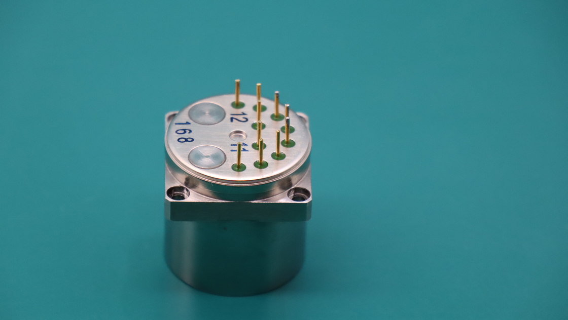 Resolusi <5μg Sensor akselerometer untuk puncak getaran sinus 15g@20Hz ~ 2000Hz