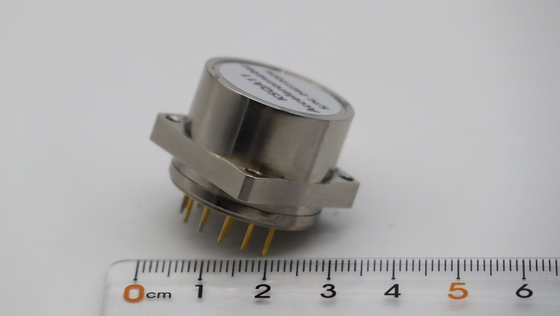 Quartz Flexible Accelerometer Sensor untuk Deteksi Dampak dengan 500g Shockproof, 1,0 ~ 1,6mA/g Scale Factor dan ±30g Input Range
