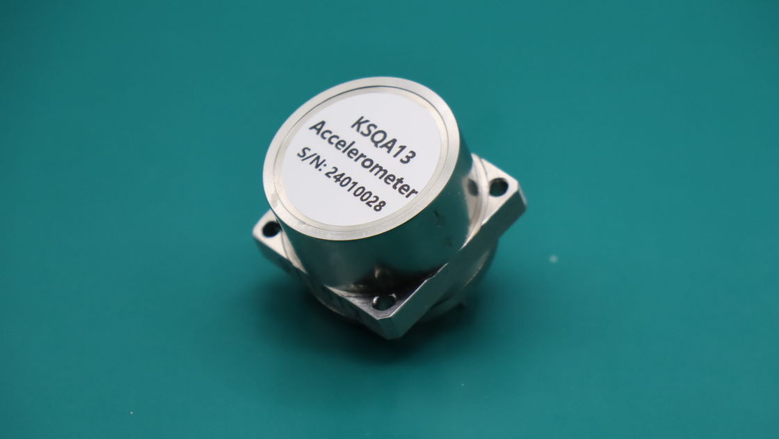 3.5mA/g Skala Factor 100°C Shock Resistant Quartz Flexible Accelerometer dengan 500g Shock untuk Pengukuran Getaran