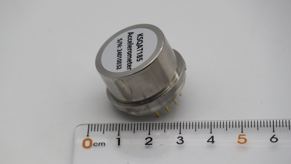 Sensor Sensitivity Shock Accelerometer Jangkauan suhu yang luas untuk aplikasi industri, Tegangan daya ± 12 ~ ± 18V DC