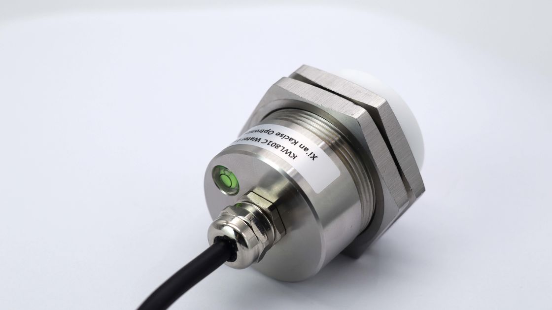 IP68 Waterproof 80GHz Radar Level Transmitter dengan akurasi ±2mm untuk pengukuran jarak yang tepat