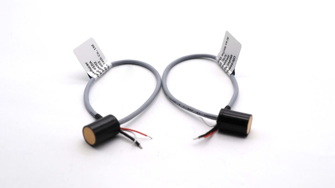 IP68 Waterproof Sensor Transducer Ultrasonik dengan Jangkauan 0,10 ∼ 1,5m dan Plastik Housing