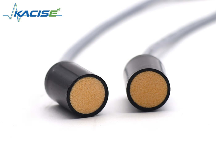 0.10×1.5m Range IP68 Waterproof Ultrasonic Transducer Sensor dengan Plastik Housing