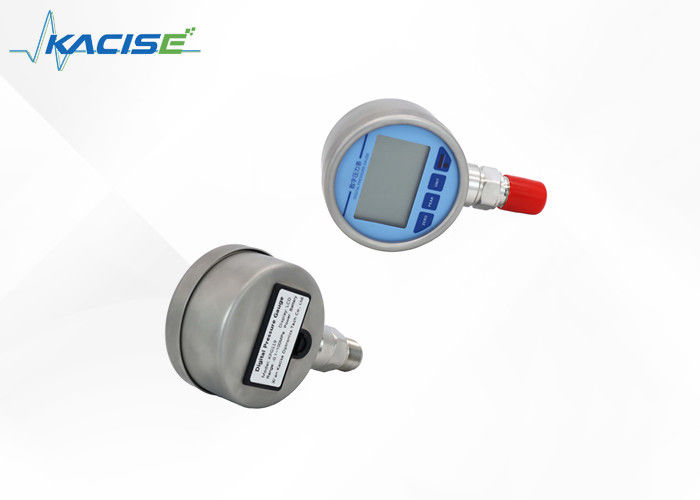 Stainless Steel 304 Digital Oil Pressure Gauge dengan IP65 Waterproof dan Fluor Rubber Sealing Ring