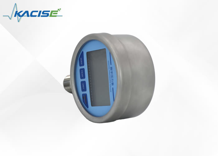 Filled Cairan Presisi Digital Pressure Gauge Dengan Fluor Rubber Seal Ring Untuk Pengukuran Tekanan