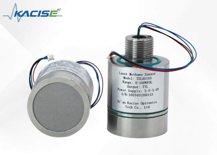 IP66 tingkat perlindungan Sensor detektor gas tahan ledakan untuk lingkungan berbahaya, Rata-rata arus operasi < 30mA