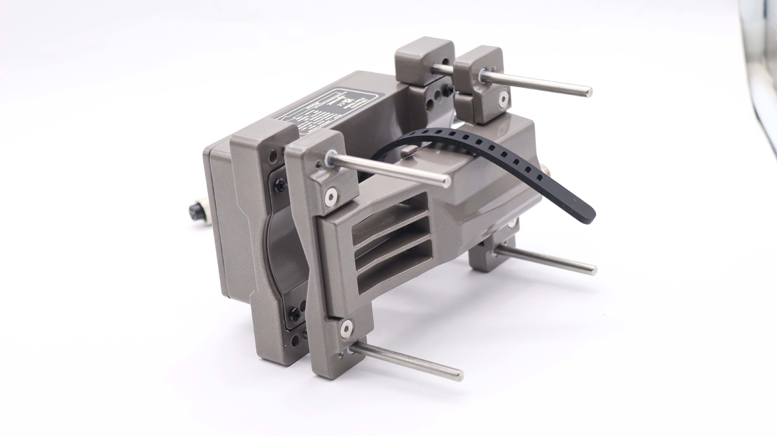 Power And I/O Connectors M12 Plug Aviation Ultrasonic Flow Meter Dengan Layar Besar