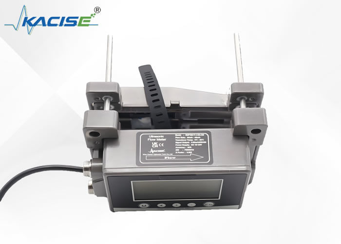 4-20mA Output Ultrasonic Flowmeter dengan 256*128 Backlit LCD dan Modbus RS485 Komunikasi