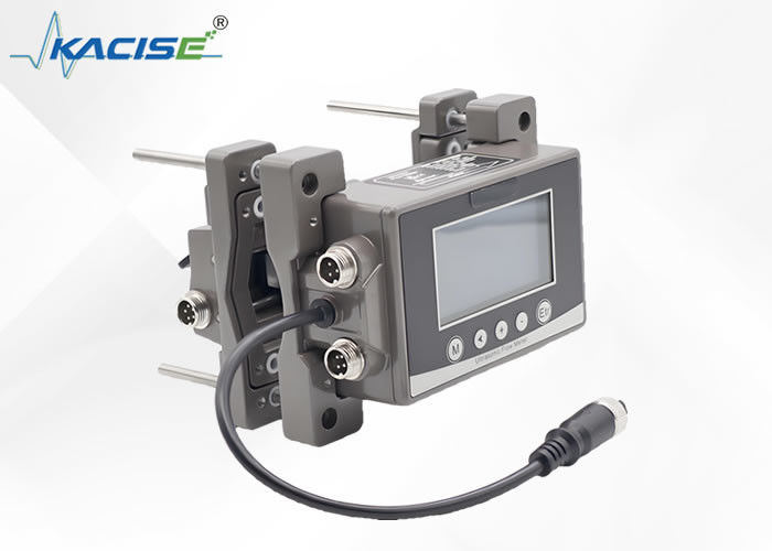Modbus RS485 Komunikasi Ultrasonik Aliran Meter dengan Clamp-On Desain dan 256 * 128 Backlit LCD