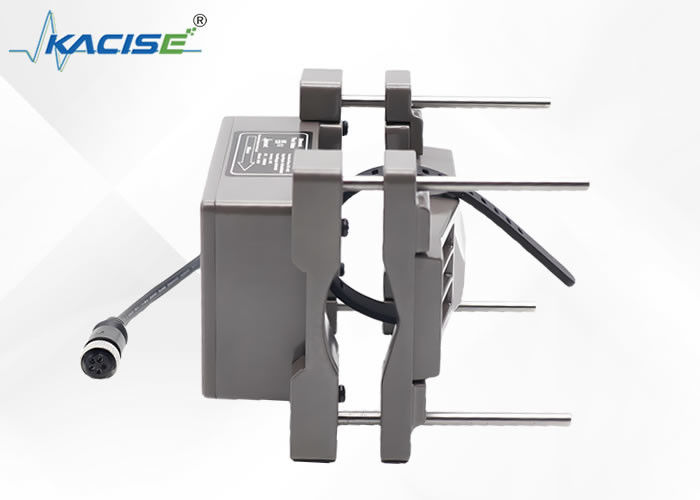 KUF100 Ultrasonic Flow Meter dengan Output 4-20mA, Material Plastik Industri dan 256*128 Layar LCD Backlit