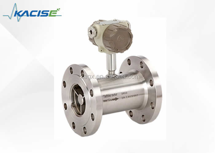Keakuratan Tinggi ± 0,2% Keakuratan Turbine Flow Meter dengan Stainless Steel 316 dan Komunikasi RS485
