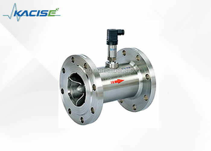 Keakuratan Tinggi ± 0,2% Keakuratan Turbine Flow Meter dengan Stainless Steel 316 dan Komunikasi RS485
