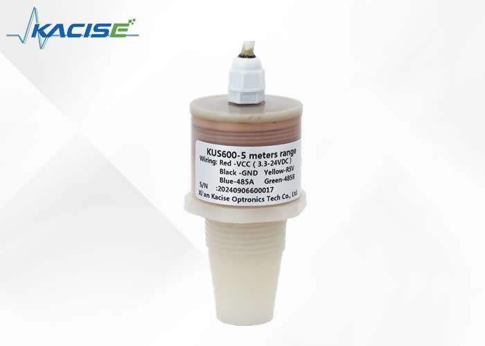 Pengukur Ketinggian Air Ultrasonik 6V dengan Output RS485 dan Pengukuran Ketinggian Cairan Akurasi Tinggi 5m