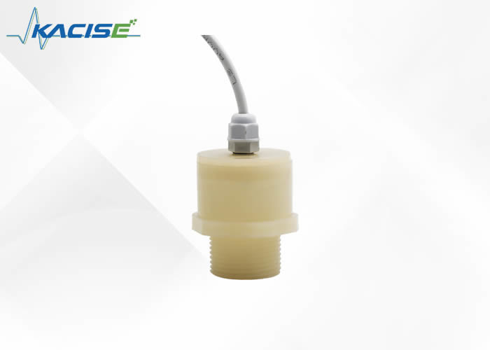 3G Transmitter PVDF Material Ultrasonik Sensor Tingkat Air Digital Output 24VDC Tegangan Operasi