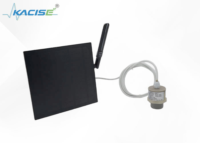 Max.15m Jangkauan Pengukuran RS485 Komunikasi Daya Surya Wireless Ultrasonik Level Sensor KUS-660 Seri Untuk Industri