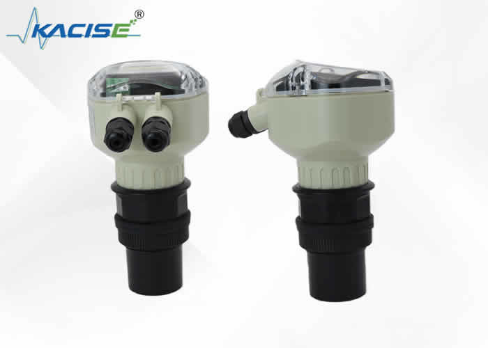 Output RS485/RS232 Dua kabel Sensor Ultrasonik Tingkat Air Untuk Pengukuran Tingkat Air Tangki