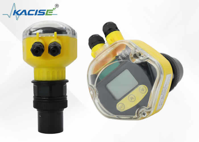 Output RS485/RS232 Dua kabel Sensor Ultrasonik Tingkat Air Untuk Pengukuran Tingkat Air Tangki