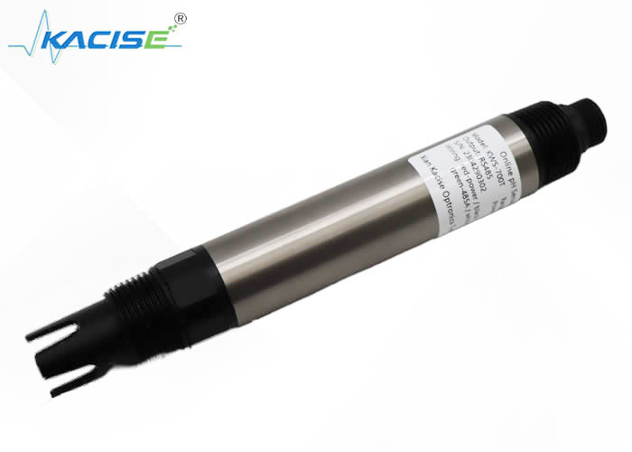 POM Dan Titanium Bagian Material basah Sensor PH On-line Untuk koneksi mudah Untuk memantau solusi sungai