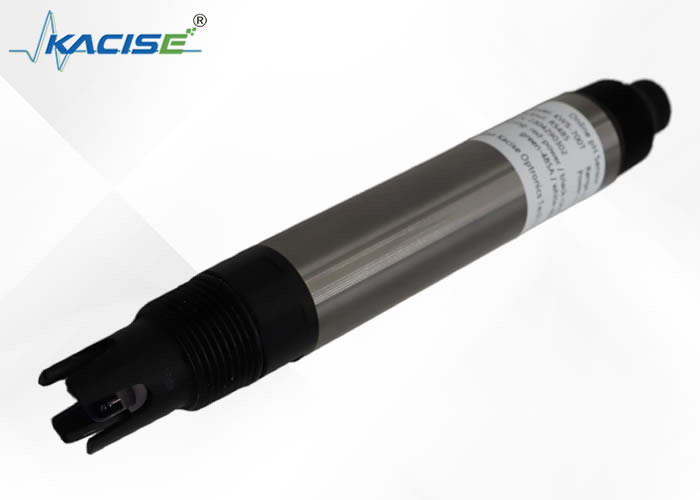 POM Dan Titanium Bagian Material basah Sensor PH On-line Untuk koneksi mudah Untuk memantau solusi sungai