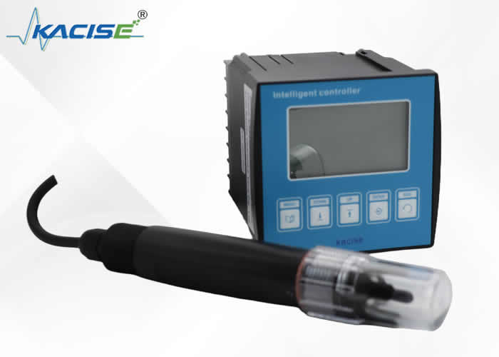 Tinggi KDM-110 Online PH Meter dengan Kompensasi Suhu 0-99.9C PH dan Resolusi 0.1C