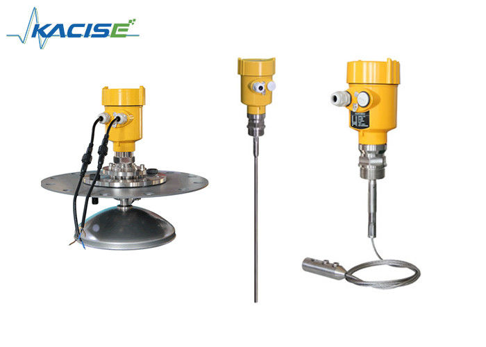 Sensor radar gelombang mikro seri KLD70 dengan output 4-20mA / HART dan rentang pengukuran 6-30m untuk aplikasi suhu tinggi