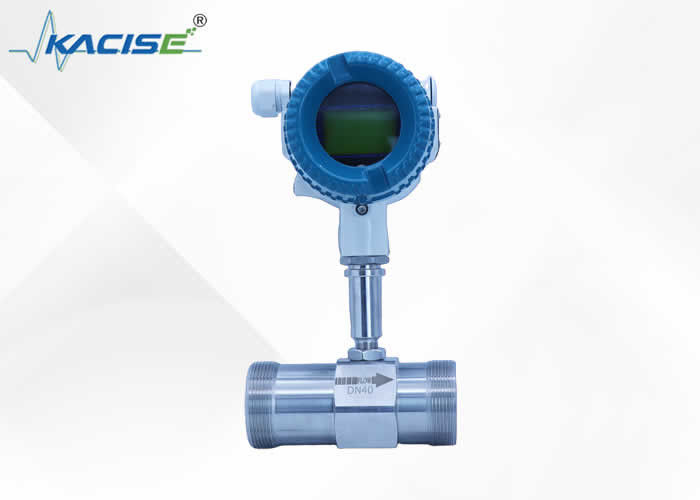 Turbin aliran meter bertekanan tinggi dengan kapasitas 2,5 sampai 6,3 Mpa dan sambungan benang atau flange untuk aplikasi tahan ledakan