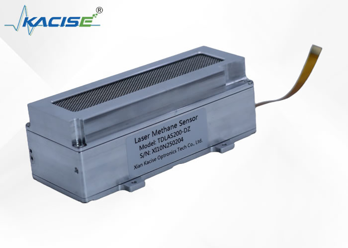 Jangkauan pengukuran 0-5000ppm TDLAS200 Precision Methane Gas Monitor Laser Absorption Spectrum Prinsip pengukuran TDLAS