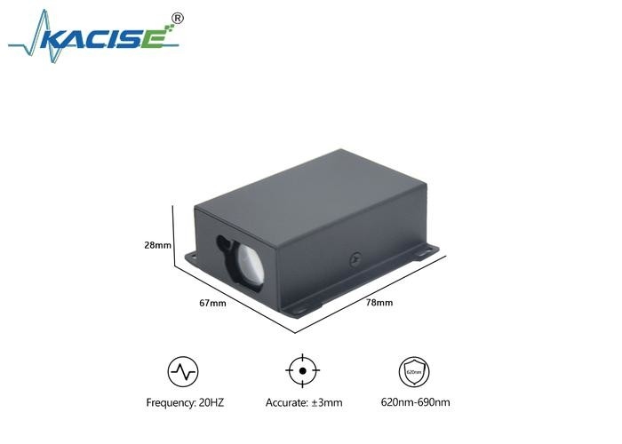 Sensor laser jarak jauh 100m Lidar untuk deteksi objek dengan tegangan kerja 5-32V dan waktu pengukuran 0,04-4s