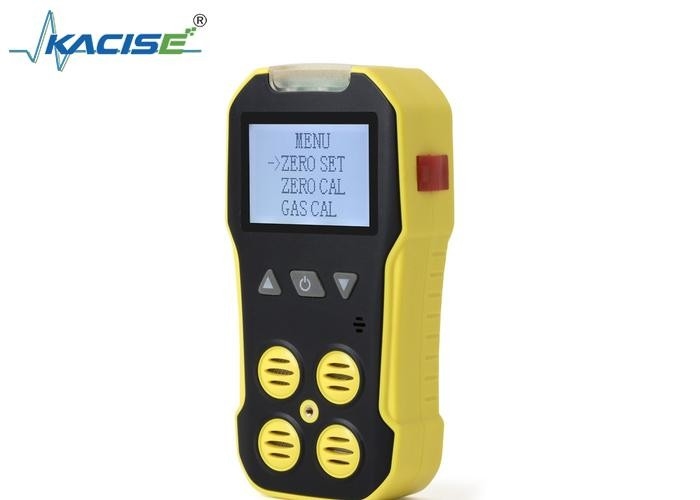 KMBH-4A Portable Multi Gas Detector Akurasi LCD besar ± 5% F.S.
