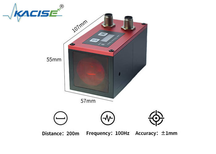 KLSC Sensor Rentang Laser Industri Presisi Tinggi dengan Perlindungan IP67 dan Frekuensi Pengukuran 100Hz