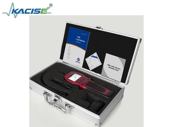 Detektor kebocoran gas KLBH90E dengan baterai 1800mAh, waktu pengisian 6 jam-8 jam, dan alarm suara, visual, dan getaran untuk konstruksi kota