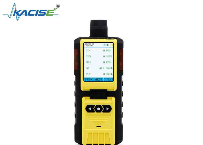 KMK - 600 5 in 1 Penjaga Gas Kerja Lapangan dengan Waktu Respons Cepat ≦30 detik dan Masa Pakai Baterai Panjang ≧8 jam Detektor Multi Gas
