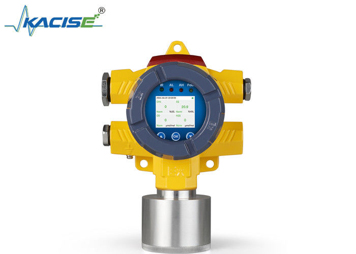 Monitor Keamanan Gas Industri KFK-G60 dengan Bukti Ledakan Ex db lIC T6 Gb/Ex tb IIIC T80C Db, Perlindungan IP66, dan Waktu Respons