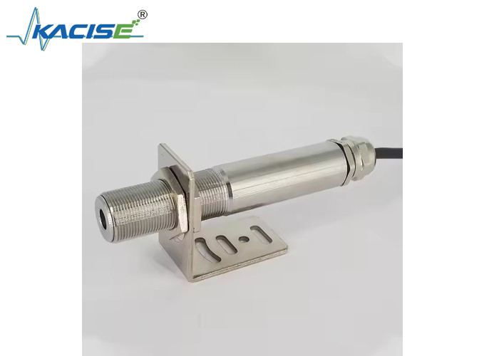 4-20ma Output Laser Transmitter Pyrometer Sensor suhu inframerah tanpa kontak dengan penargetan laser