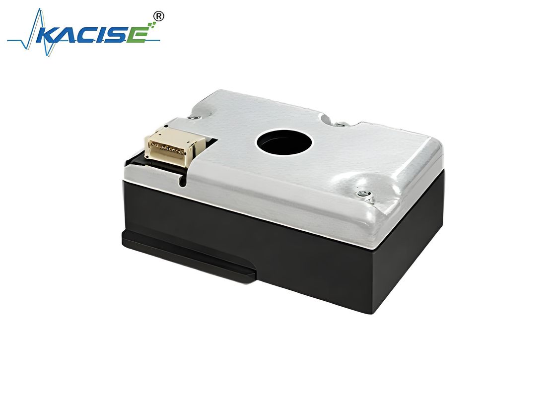 Sensor debu inframerah kompak dengan rentang deteksi 0 - 1000μg/m3, Kompensasi suhu bawaan, dan respon cepat ≤8s untuk pemantauan PM2,5