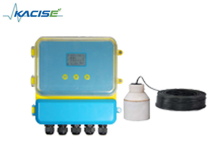 Keakuratan Tinggi 20m Range Dua-Wire Split Type Ultrasonik Level Meter Untuk Industri Korosif Liquid Level Monitoring